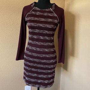 THREE PINK HEARTS Sweater Dress